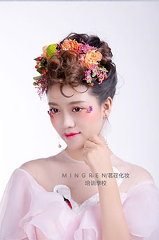 学员妆面作品