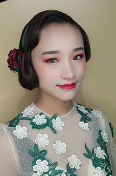 学员妆面作品